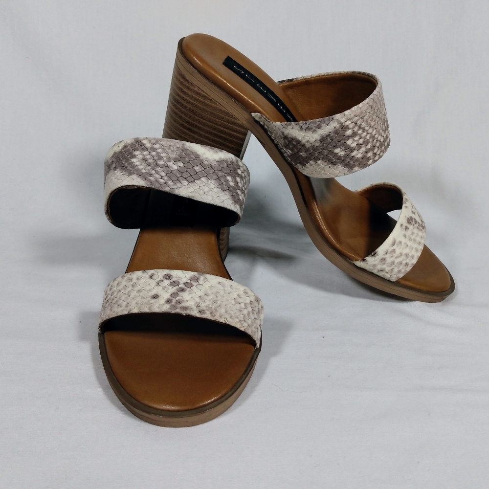 Steven by Steve Madden Karigan Block Heel Nat Multi - Picture 2 of 5